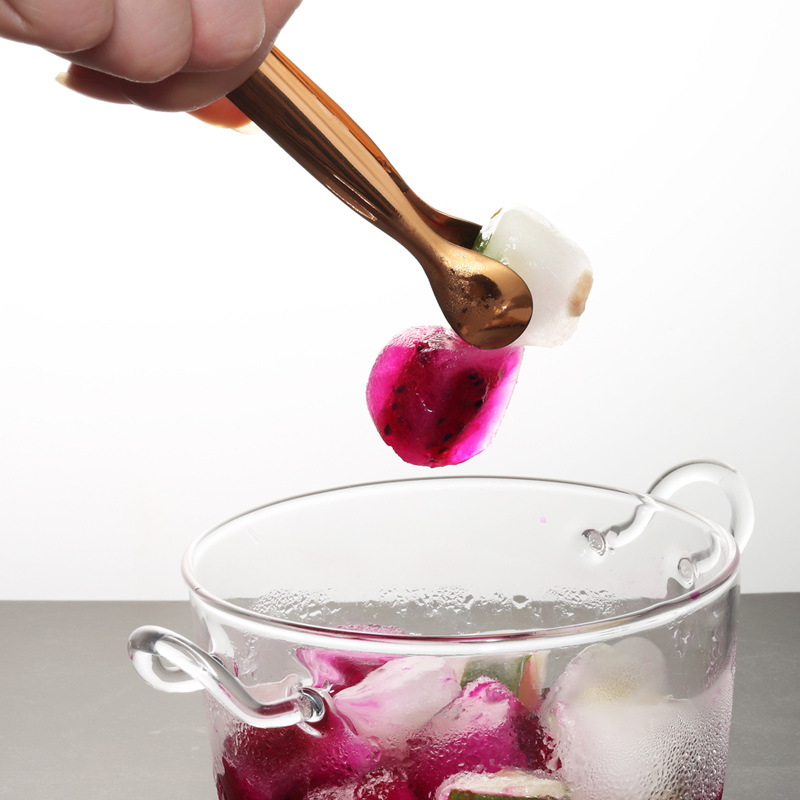 Kẹp gắp đá, lật thức ăn mini bằng inox nhỏ gọn lại rất tiện dụng - Gắp đá inox mini nhỏ gọn tiện dụng - dụng cụ gắp đá quày bar - kẹp gắp đá du lịch - kep gap da mini - kep gap do an