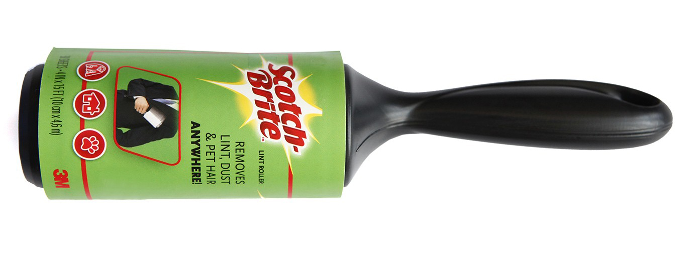 Cây lăn bụi , lông chó mèo , tóc rụng 3M Scotch brite