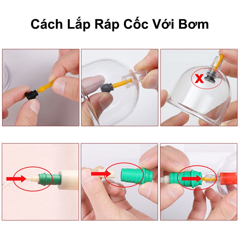 Bộ Dụng Cụ Giác Hơi công nghệ Hàn Quốc, Giải Độc Cơ Thể Từ Bên Trong, Lưu Thông Máu Dễ dàng, Bộ Giác Hơi Không Dùng Lửa(24 phụ kiện), An Toàn - Tiện Dụng, Bảo Hành Uy Tín Bởi KINH BẮC