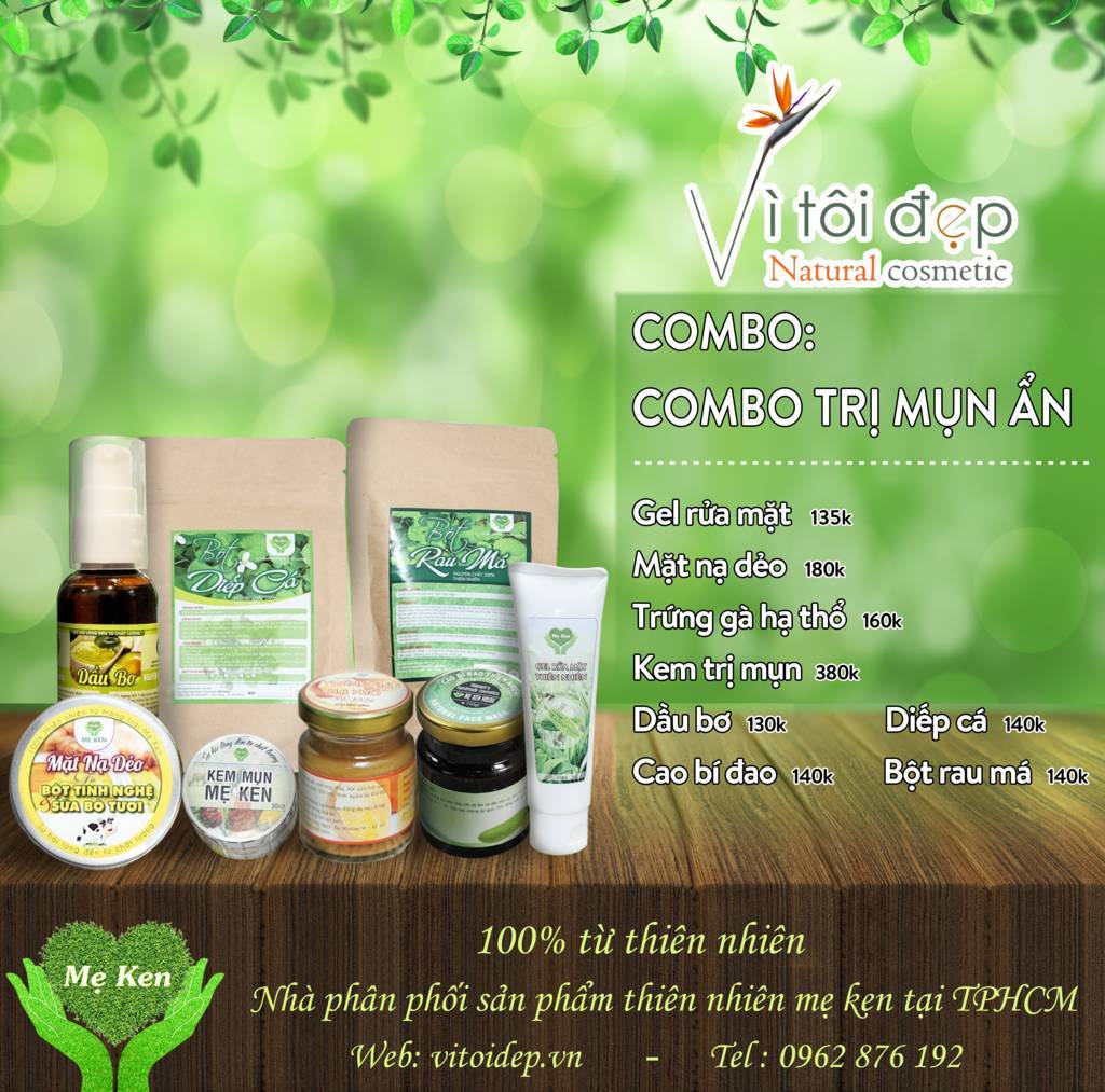 Bột rau má nguyên chất Mẹ Ken 100 gr