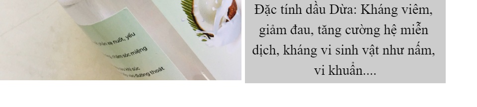 Dầu Dừa Súc Miệng Dr.Phi Chại 300ml  - Chiết Xuất Tươi Nguyên Chất 100% - cvspharmacy