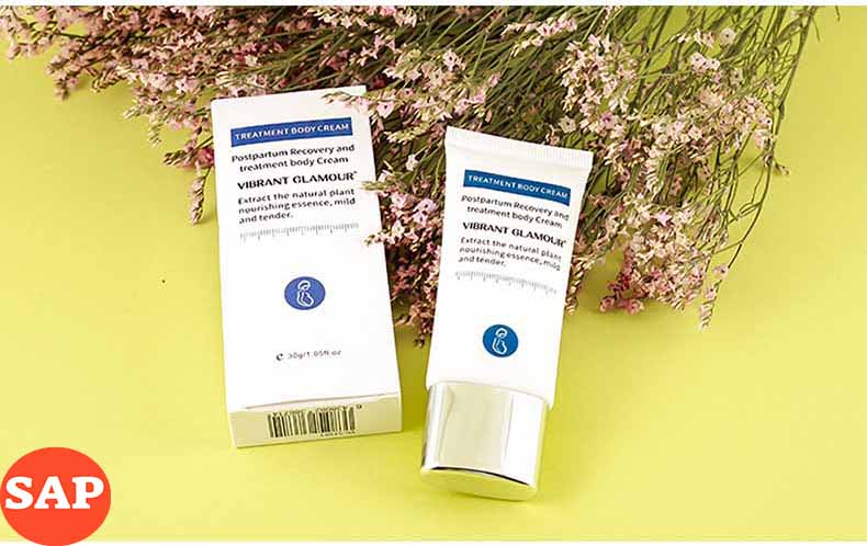 Kem Hết Rạn Da, Hết Sẹo Hiệu Quả Treatment Body Cream Thương Hiệu VIBRANT GLAMOUR Làm Trắng Và Săn Chắc Mịn Mượt Chống Lão Hóa