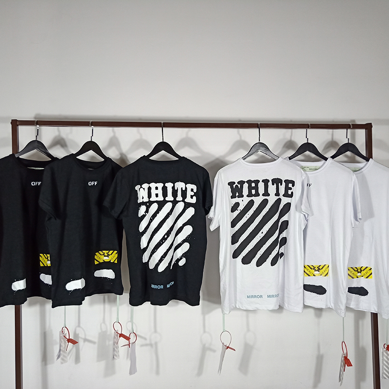 [XY]OFF-WHITE Heavy T-Shirt - Oversize Off White Heavy