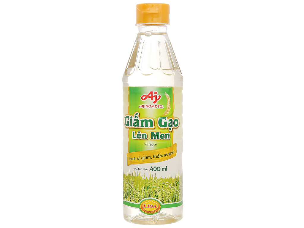 Giấm gạo lên men chai 400ml