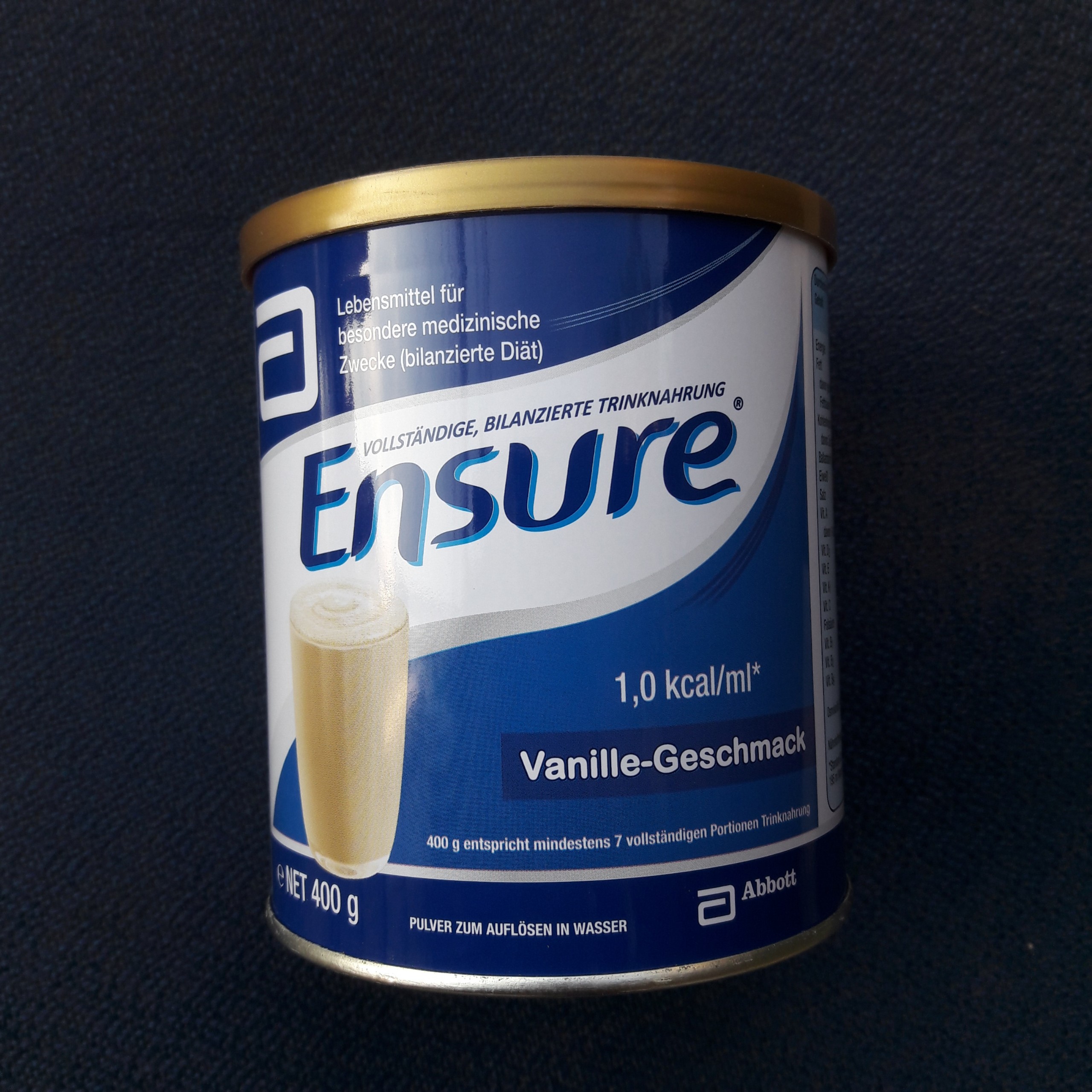 Sữa dinh dưỡng ensure Đức vị vani hộp 400g