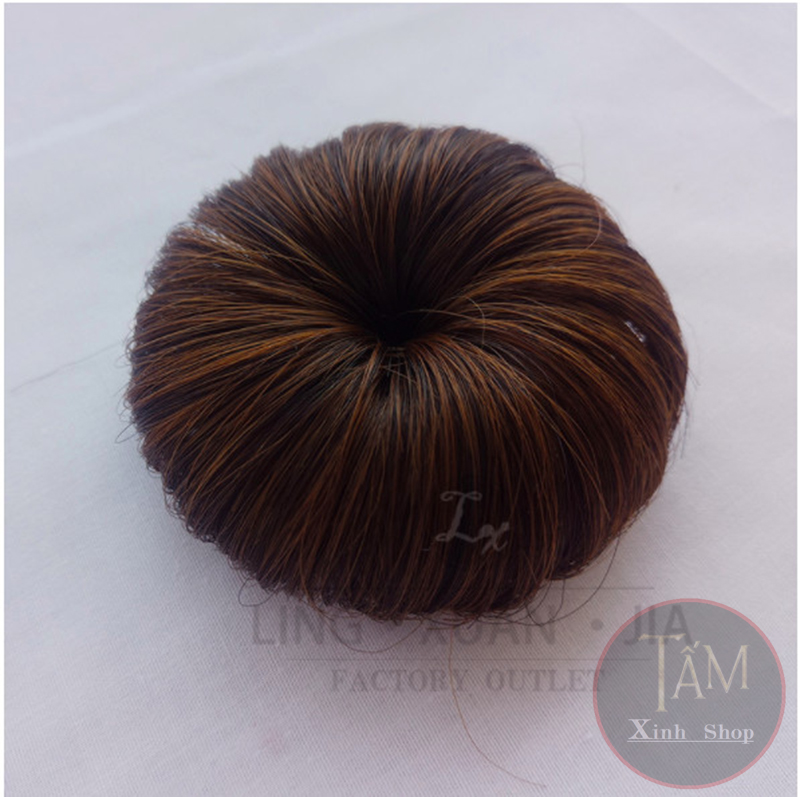 Búi tóc giả cho bé - Búi tóc natra loại đẹp cho bé gái [ Gía 1 chiếc ]