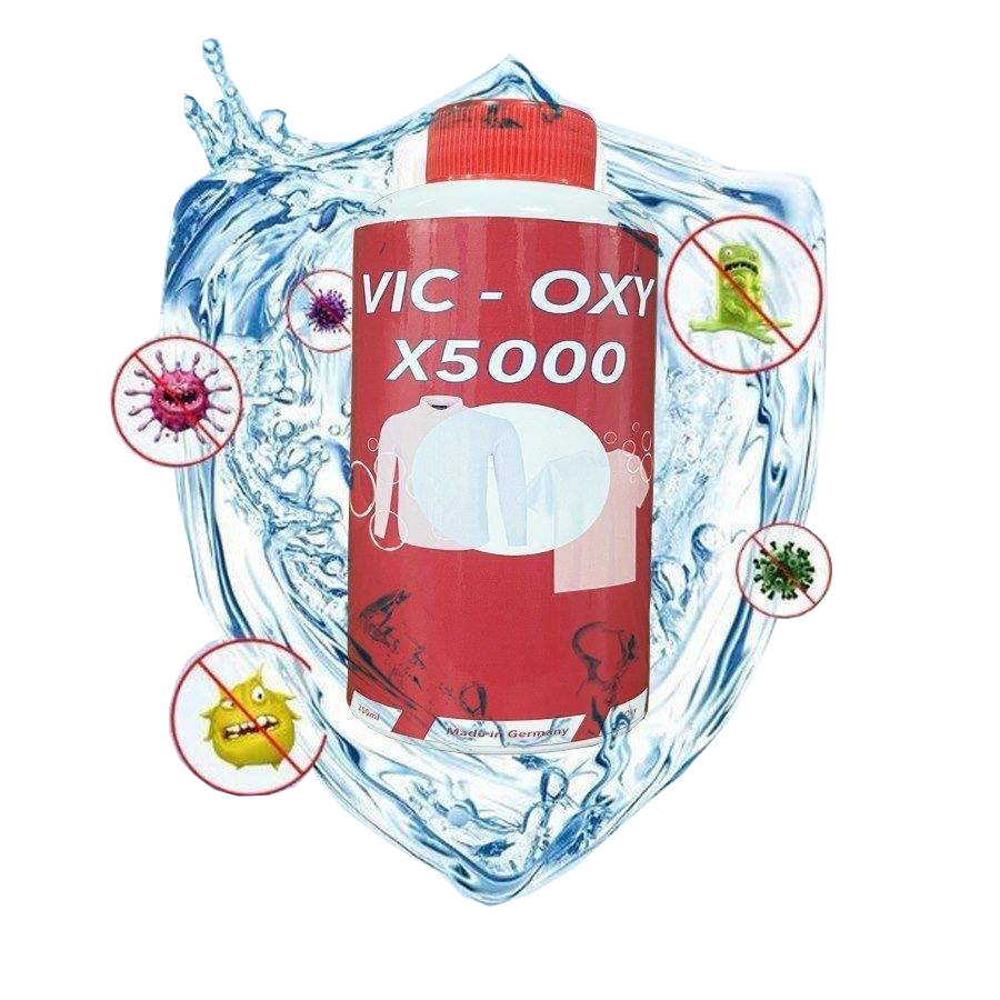 Bình VIC-OXY X5000 Nước Tẩy Giặt Quần Áo , Chai Dung Dịch Tẩy Trắng Vết Bẩn, Úa Vàng, Nấm Mốc. Tẩy Trắng Vết Mực, Sơn, Ố Vàng. Chất Tẩy Trắng Giày Dung Dịch Cọ Rửa Rày , Nước Tẩy Trắng Quần Áo Không Làm Mất Màu Gốc