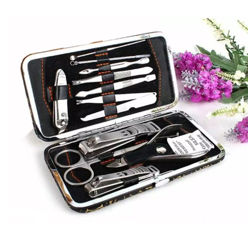 Bộ kìm bấm móng tay 12 món, Dụng cụ làm móng 12 món, bộ kiềm cắt móng tay chân, Bộ kìm bấm móng tay chân giá rẻ