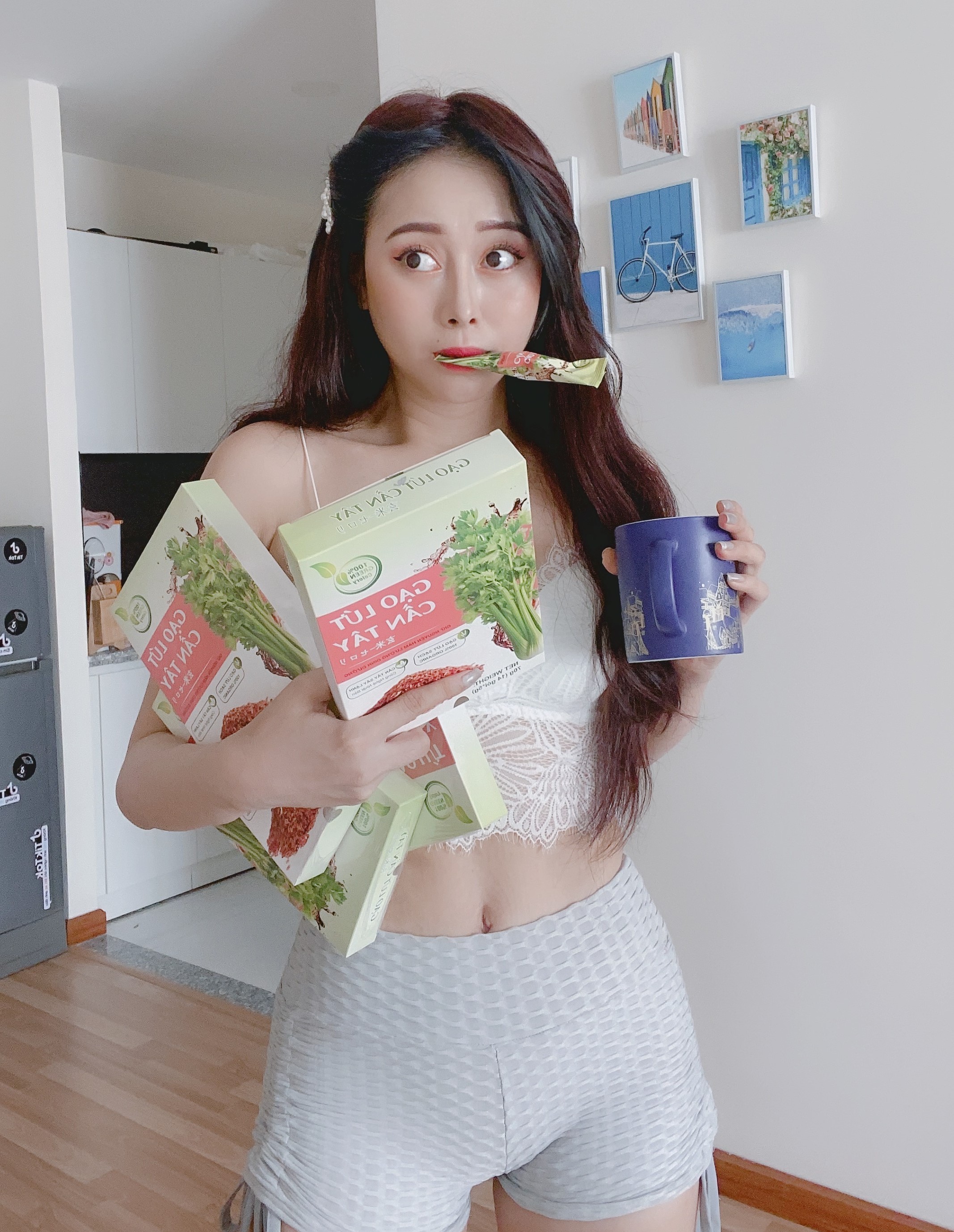 GẠO LỨT CẦN TÂY - Giữ dáng đẹp da thanh lọc cơ thể