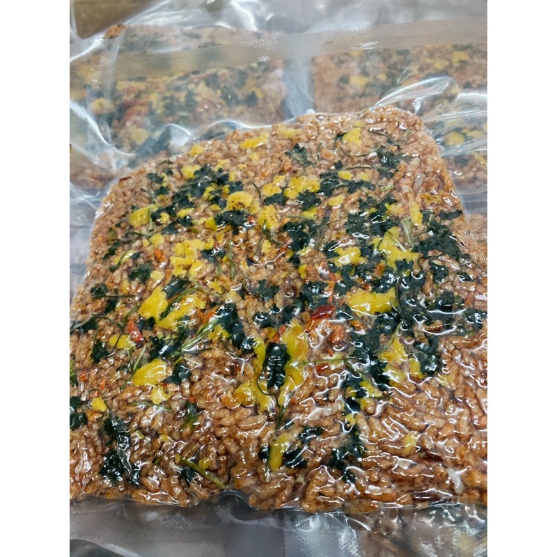 Cơm cháy GẠO LỨT chà bông - cơm cháy gạo lứt rong biển giòn - Đồ ăn vặt - ăn kiêng - đồ ăn - bánh ăn vặt