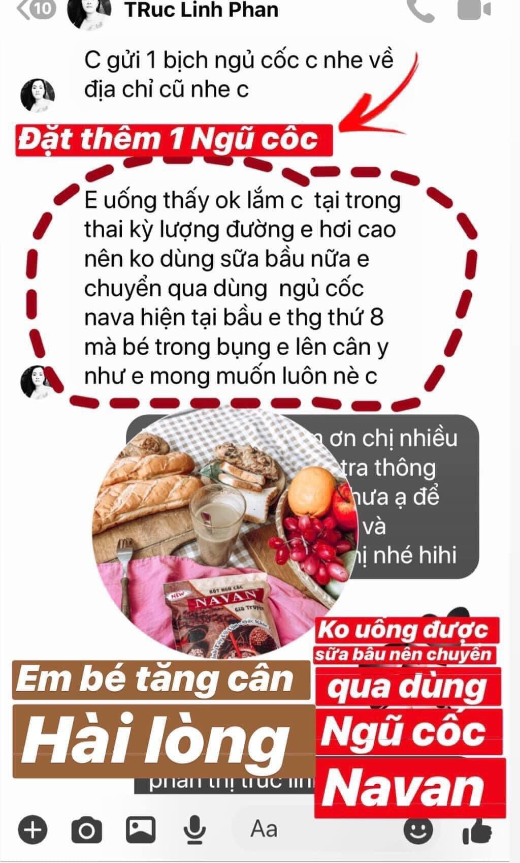 (TẶNG MẶT NẠ) Bột Ngũ Cốc Dinh Dưỡng Navan Cho Bà Bầu, Ngũ Cốc Lợi Sữa Cho Phụ Nữ Sau Sinh 800gr