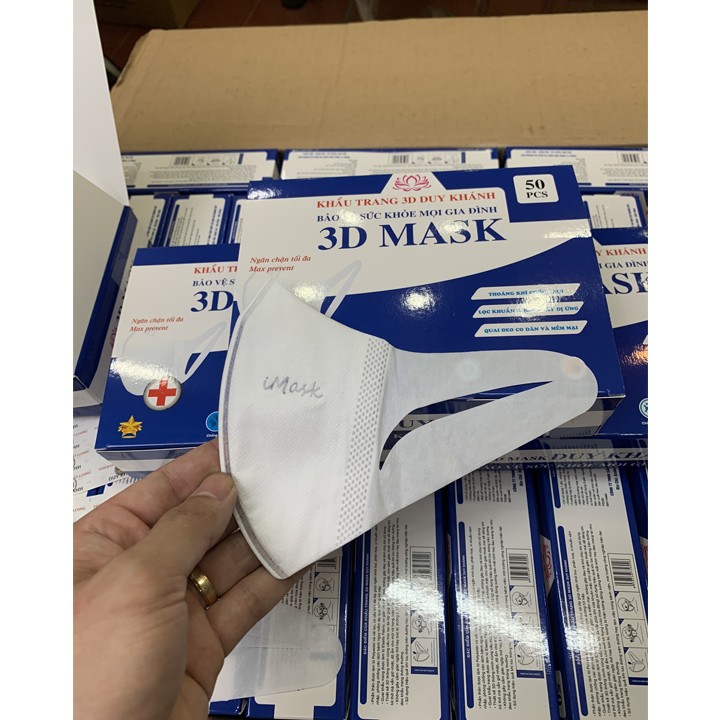 Hộp 50 cái Khẩu Trang 3D Mask Công Nghệ Nhật Bản
