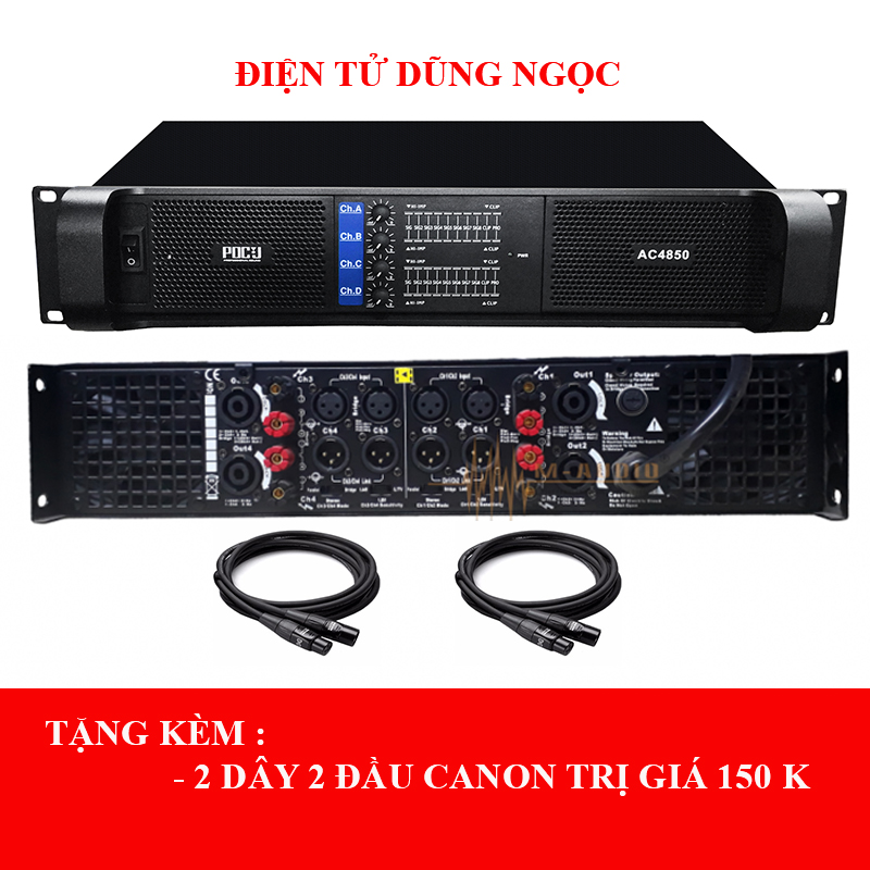 Main Đẩy Công Suất PDCJ 4450 ( 4 kênh )