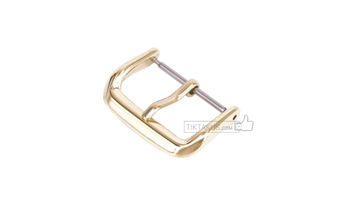 Khóa gài dây đồng hồ cao cấp thép không gỉ 316L size 18mm 3