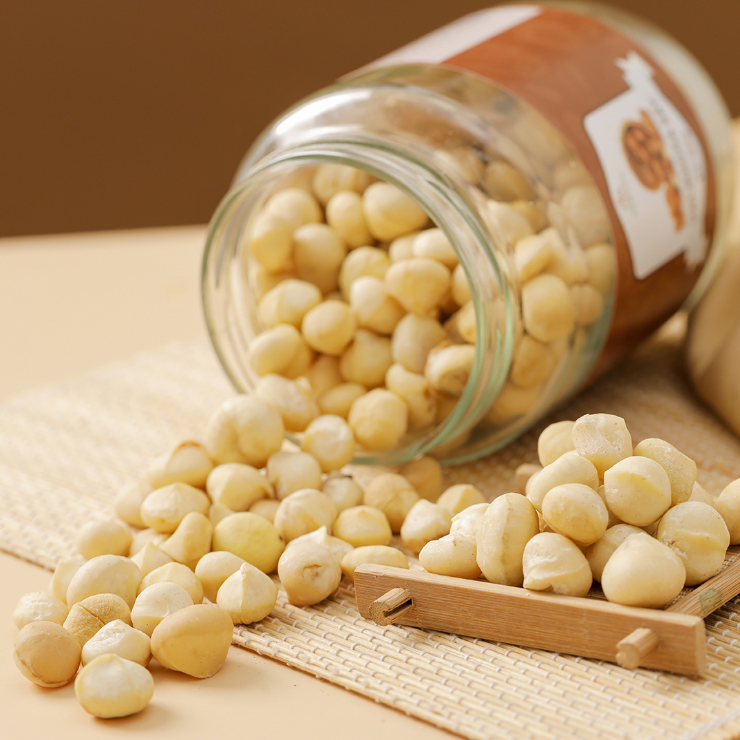 Nhân macca tách vỏ sấy nguyên vị ăn vặt mẹ bầu/ ăn vặt ăn kiêng/ ăn vặt healthy lành mạnh/ ăn vặt giảm cân