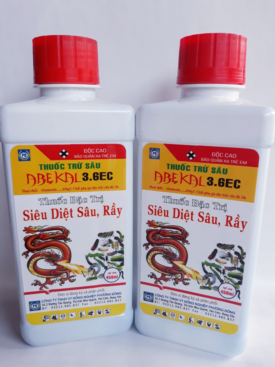 ABEKAL 3.6EC (450ml) đặc trị siêu diệt sâu, rầy hiệu quả