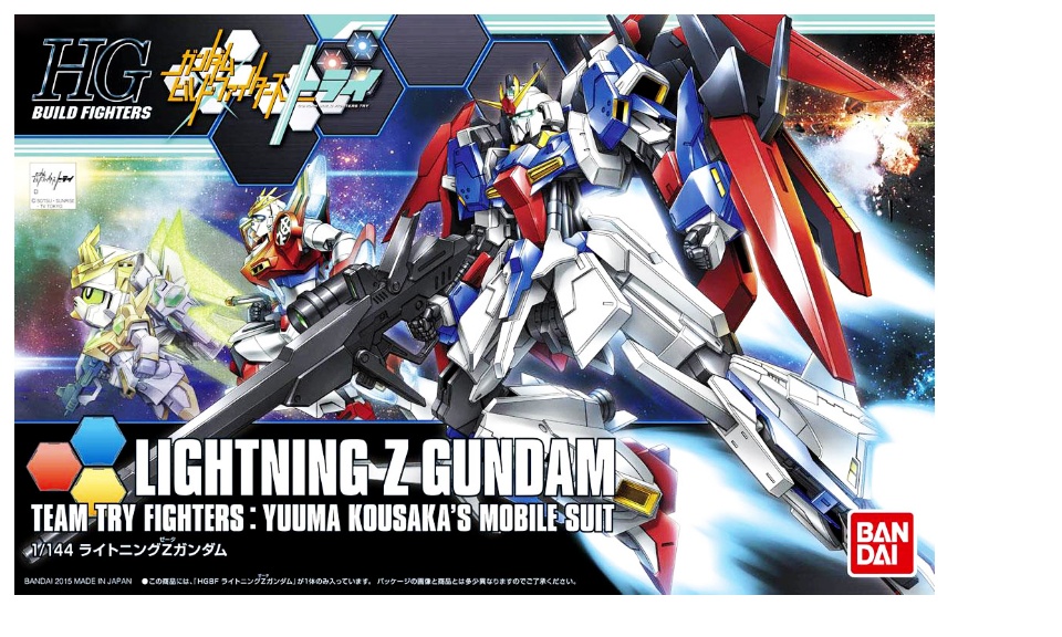 7-11/12 VOUCHER 8%]Mô Hình Gundam Bandai HG 040 Lightning Z Gundam 1/144  Build Fighters Try [GDB] [BHG] 