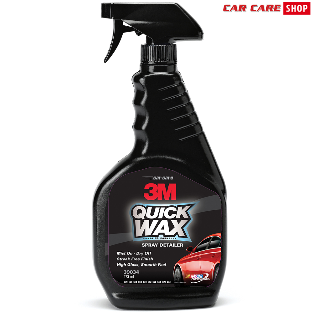 Chai xịt đánh bóng nhanh bề mặt sơn xe 3M Quick Wax 473ml