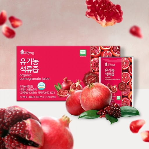 Nước Ép Lựu Organic Pomegranate Juice