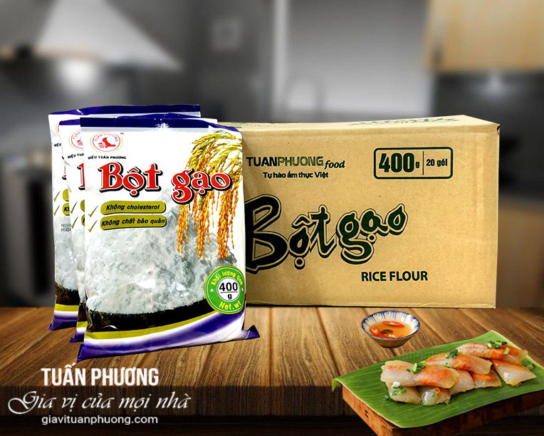Bột Gạo Tuấn Phương 400g ( Gói )