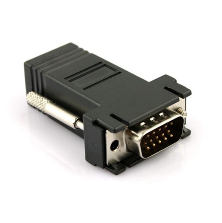 Đầu chuyển đổi VGA sang cáp mạng RJ45 CAT5 CAT6-30M