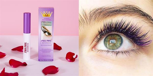 Bộ đôi serum dưỡng mi FEG Eyelash Enhancer (màu xanh) + FEG Pro Advanced (màu hồng) dưỡng lông mi dài và cong chiết xuất từ 100% thành phần tự nhiên 3ml