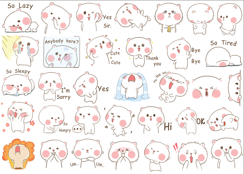 Sticker dán sổ tay, trang trí sổ dán ảnh, scrapbook, nhãn dán sinh nhật, giáng sinh