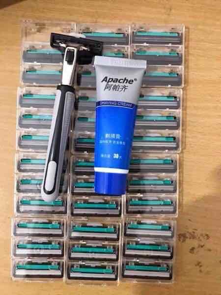 Bộ dao cạo râu combo 36 lưỡi dao kép tiện lợi