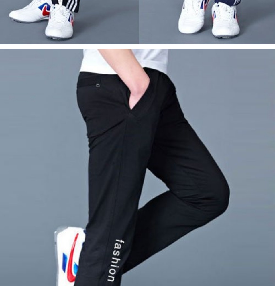 Quần thể thao nam cao cấp QN131 ống suông may chuẩn hàng xuất, thun cotton loại dày mịn, không xù lông, cam kết hài lòng mọi khách hàng 2
