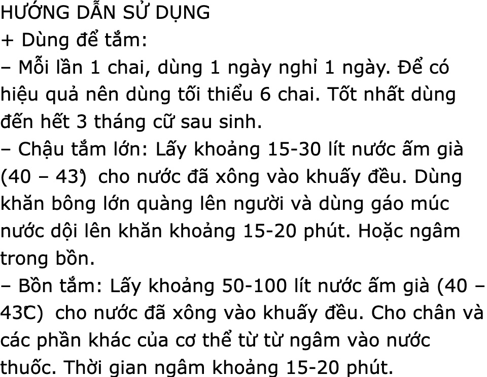 Cao lá tắm người dao đỏ Bee mom thương hiệu Beevn cao cấp [Chính hãng] - Dùng để tắm, làm sạch, làm ấm cơ thể sau khi sinh, giúp lưu thông khí huyết, tránh hậu sản,nhanh phục hồi sức khỏe