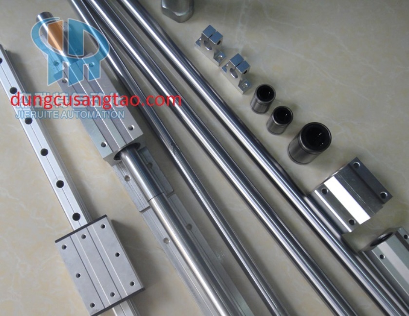 Thanh trượt tròn / Ty trượt tròn 12mm 16mm (dài 0.5m)