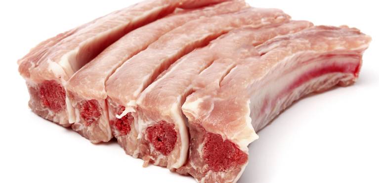 Sườn Que - Sườn Cọng - Sườn Cây Nhập Khẩu- Túi 1kg