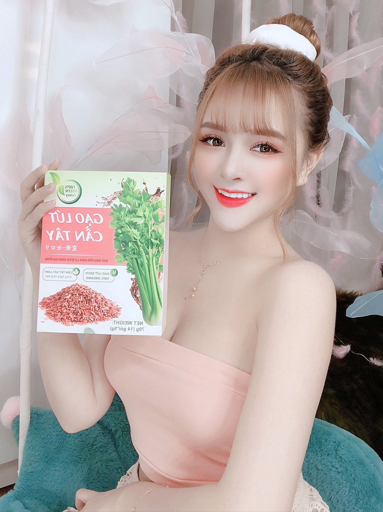 GẠO LỨT CẦN TÂY - Giữ dáng đẹp da thanh lọc cơ thể