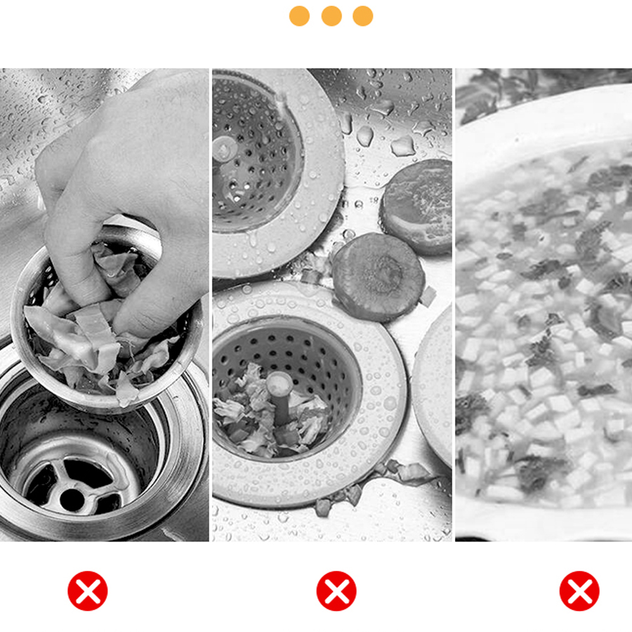 Combo 100 túi lọc rác bồn rửa chén