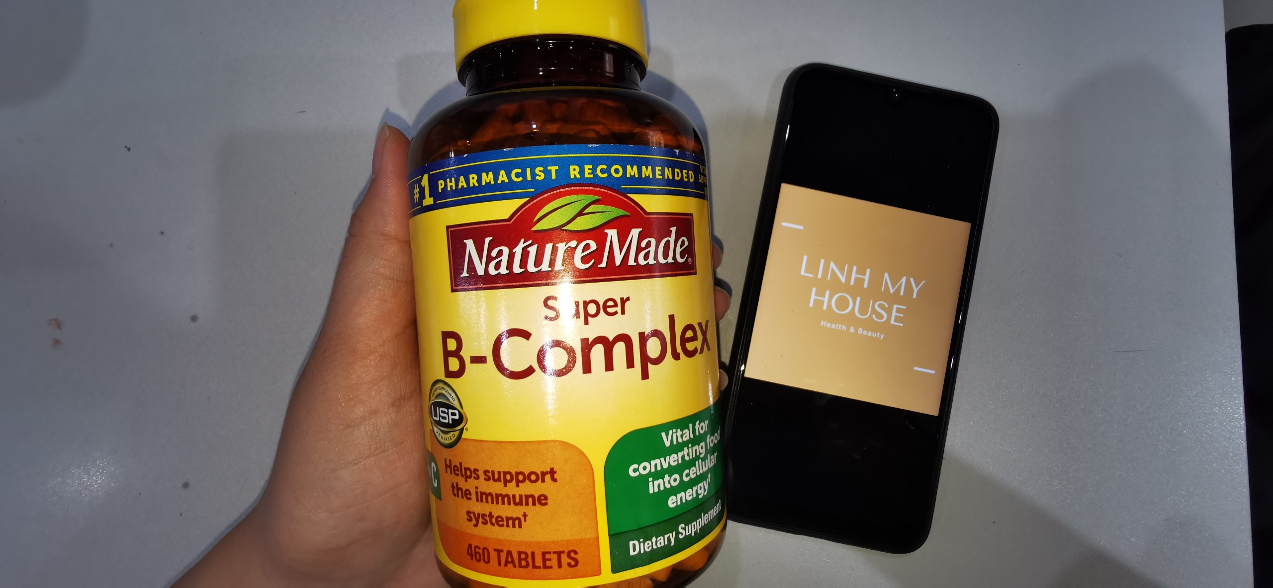 Vitamin B của Nature Made Super B-Complex 460 viên
