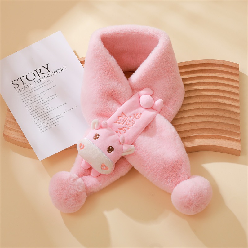 khăn quàng cổ lông cho bé