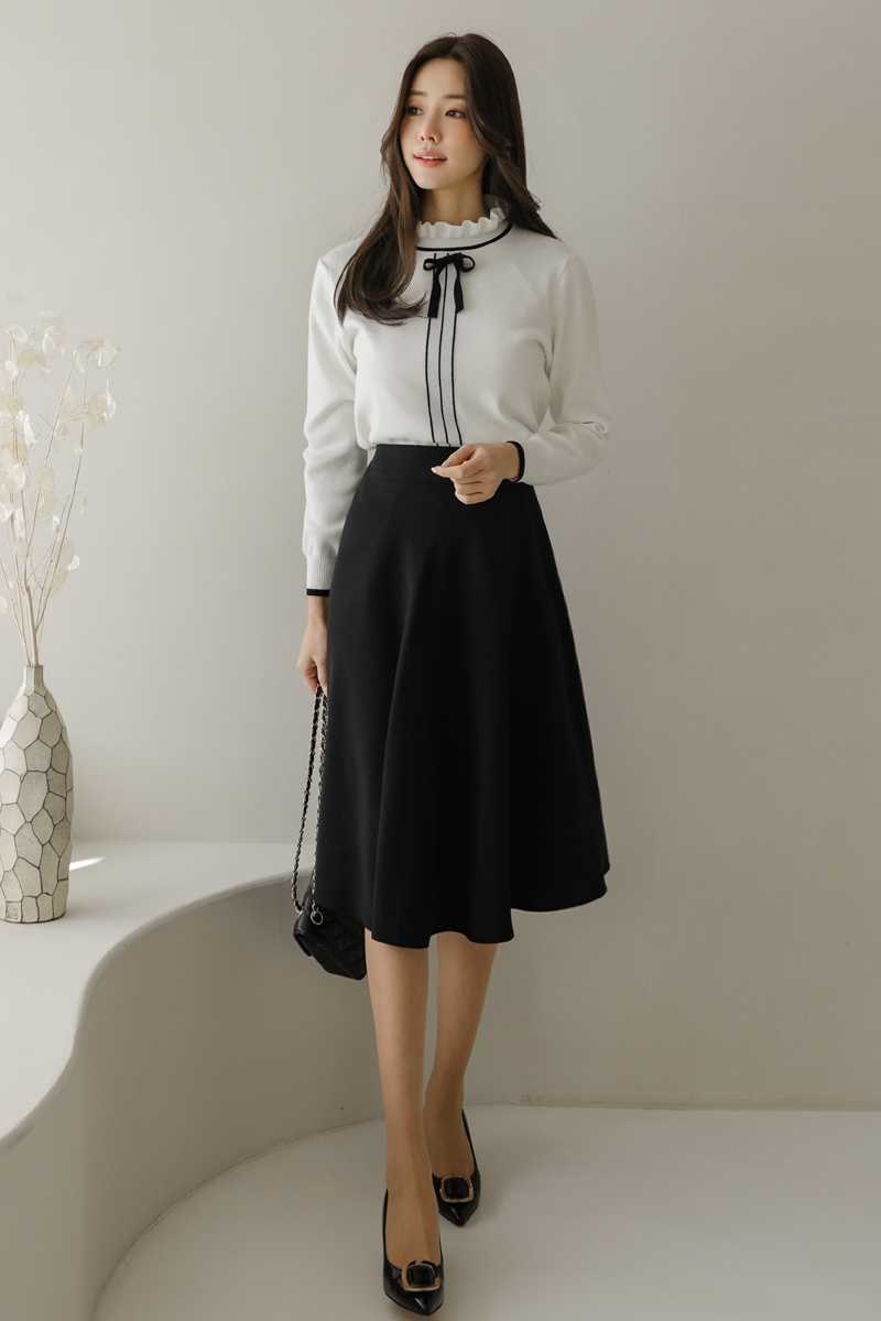 Chân váy xòe dài Taffeta Office | My Way Fashion || Thời trang thiết kế cao  cấp