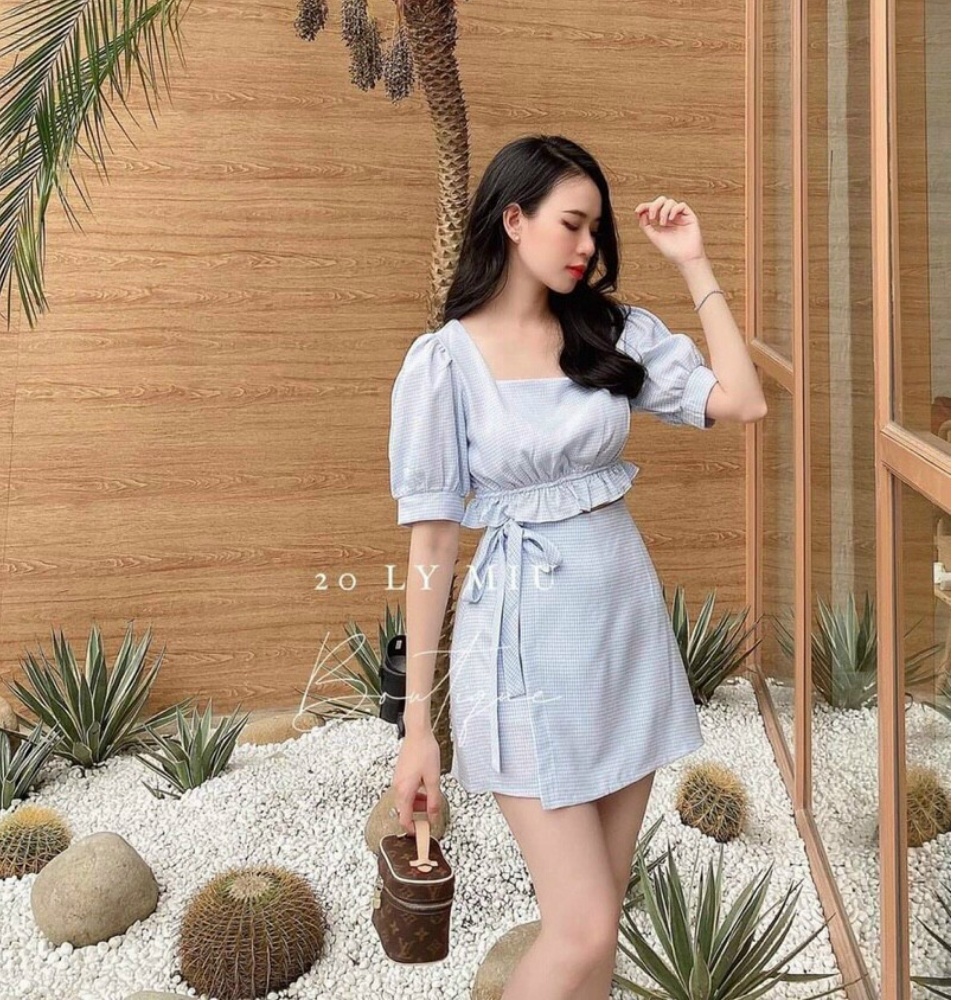 Hcm]Set Váy Rời Chân Váy Chữ A Áo Croptop Tay Lỡ  #Setvayaoceoptopchanvaychua | Lazada.Vn