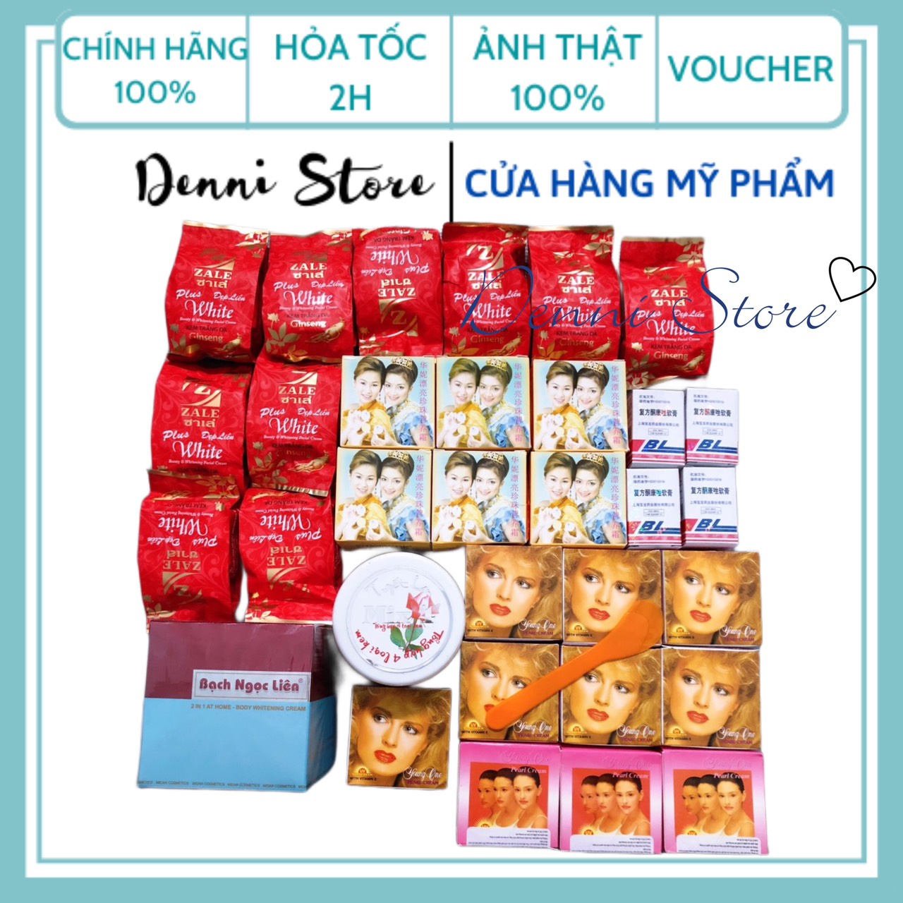 Công thức kem cốt tẩy bạch trắng da cho spa