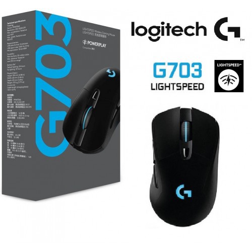 Chuột Chơi Game , Chuột Gaming Không Dây Logitech G703 Hero LightSpeed Wireless Gaming RGB LED Cao Cấp, Giá Rẻ. Duy Shop