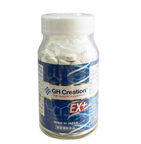 VIÊN UỐNG TĂNG CHIỀU CAO NHẬT GH CREATION EX PLUS (HỘP 270 VIÊN) - HÀNG NỘI ĐỊA NHẬT
