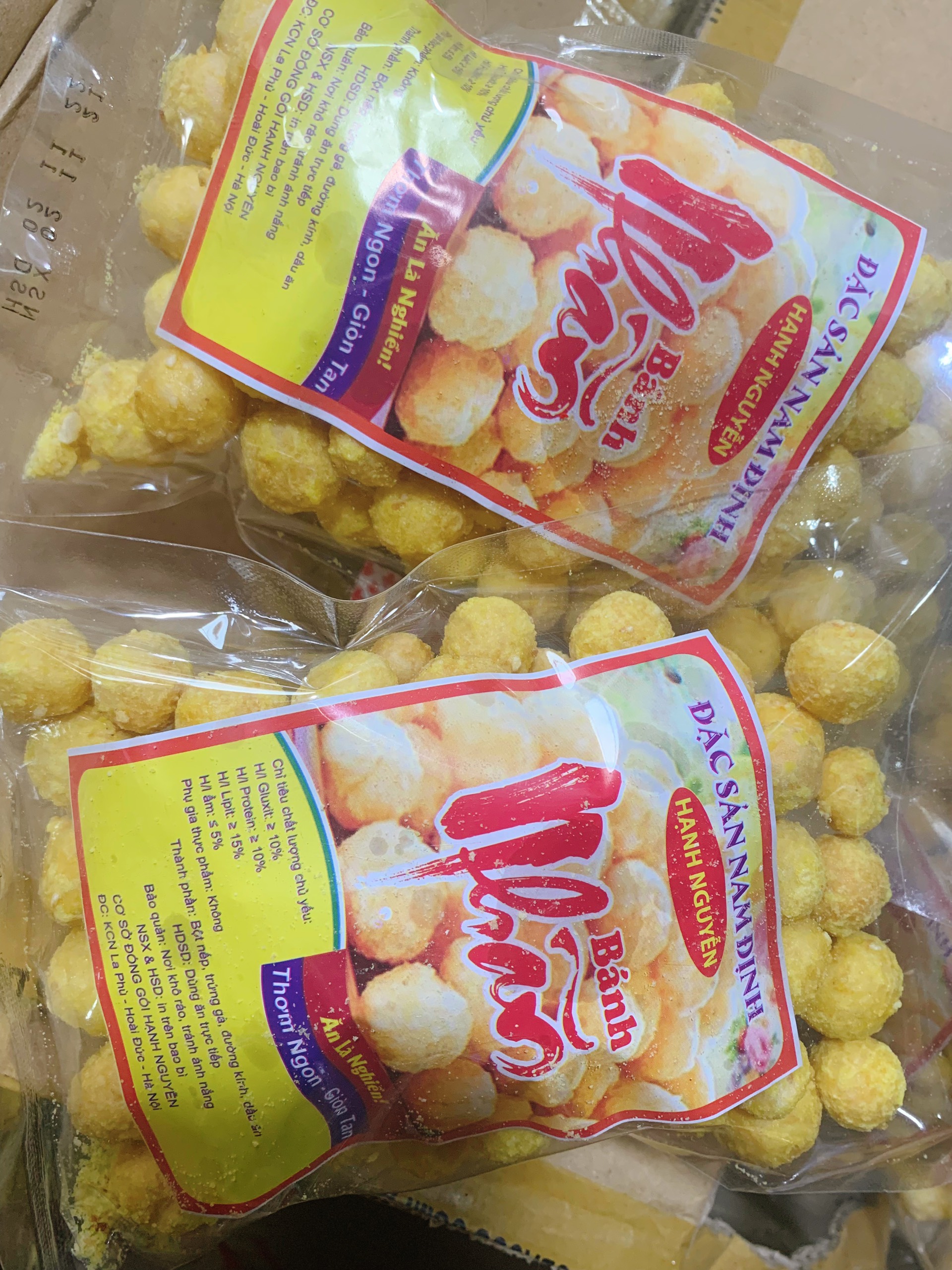 Bánh nhãn đặc sản Nam Định (gói 100 gram).