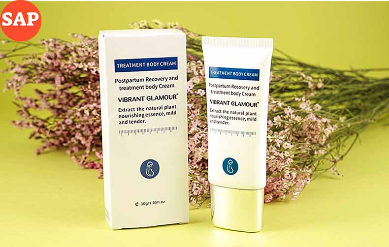 Kem Hết Rạn Da, Hết Sẹo Hiệu Quả Treatment Body Cream Thương Hiệu VIBRANT GLAMOUR Làm Trắng Và Săn Chắc Mịn Mượt Chống Lão Hóa