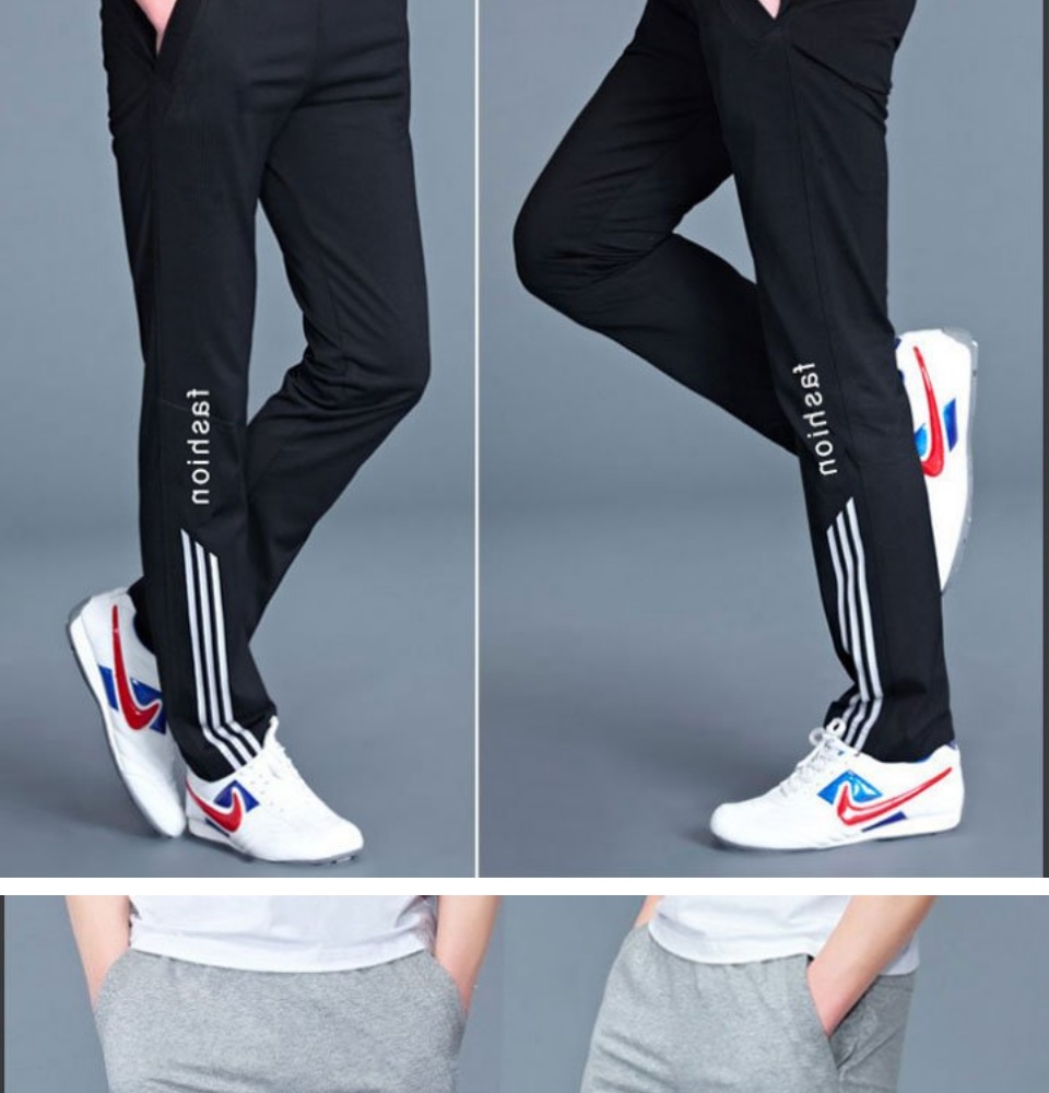 Quần thể thao nam cao cấp QN131 ống suông may chuẩn hàng xuất, thun cotton loại dày mịn, không xù lông, cam kết hài lòng mọi khách hàng 7