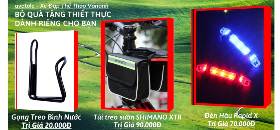Xe đạp địa hình Fornix X24 Thiết Kế kiểu dáng Khí Động Lực Học tiên