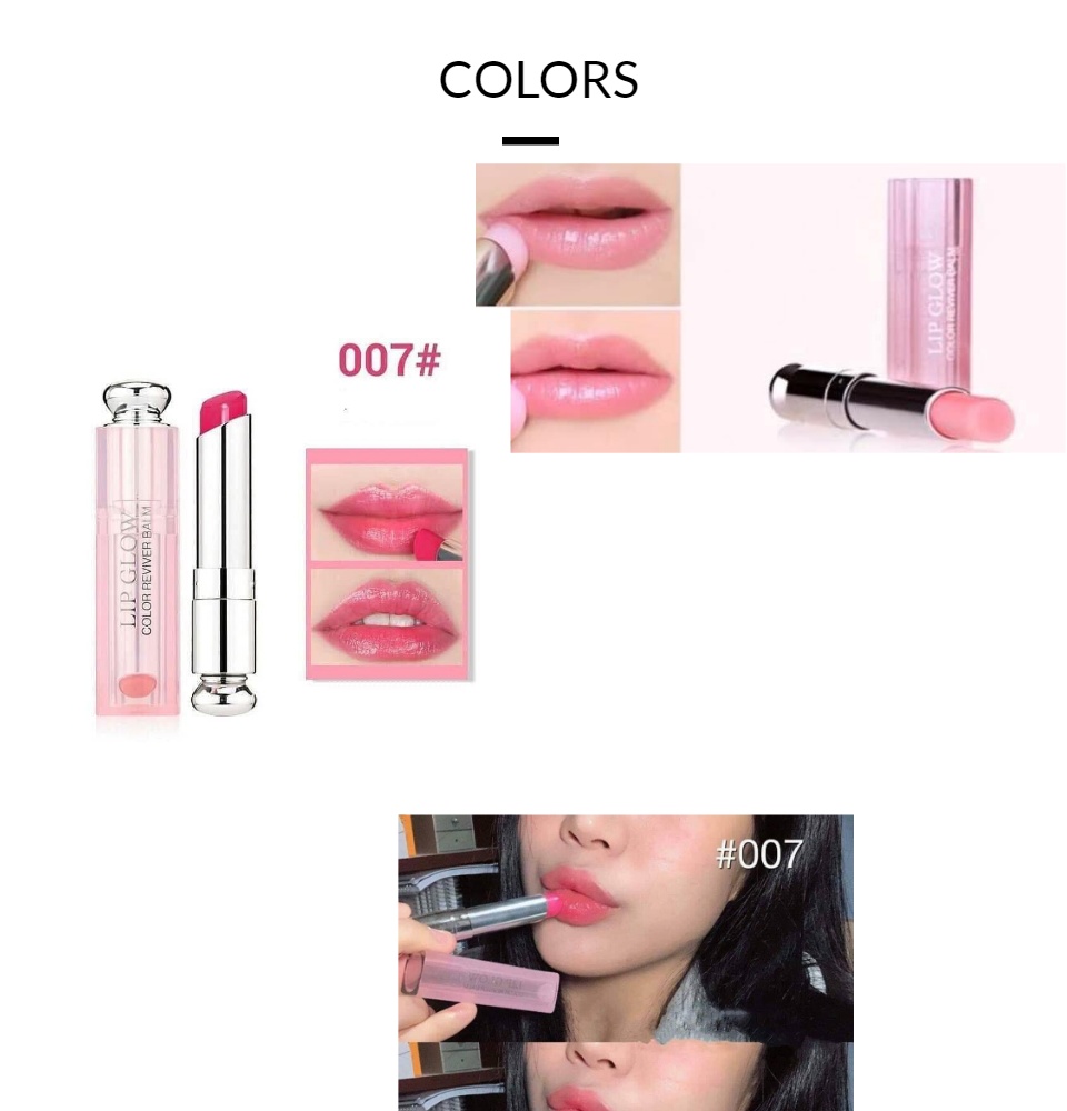 Son Dưỡng Dior 008 Màu Hồng Nhạt Addict Lip Glow Ultra Pink Mới Nhất  2021Chính HãngDòng Son Dưỡng Cao Cấp  Shopee Việt Nam