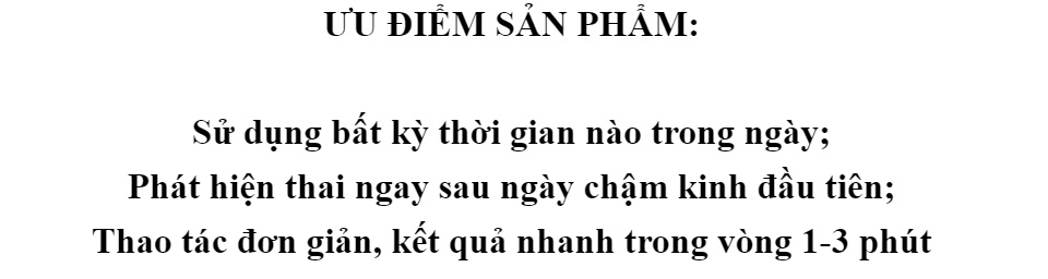 COMBO 5 Que Thử Thai Chính xác Trueline