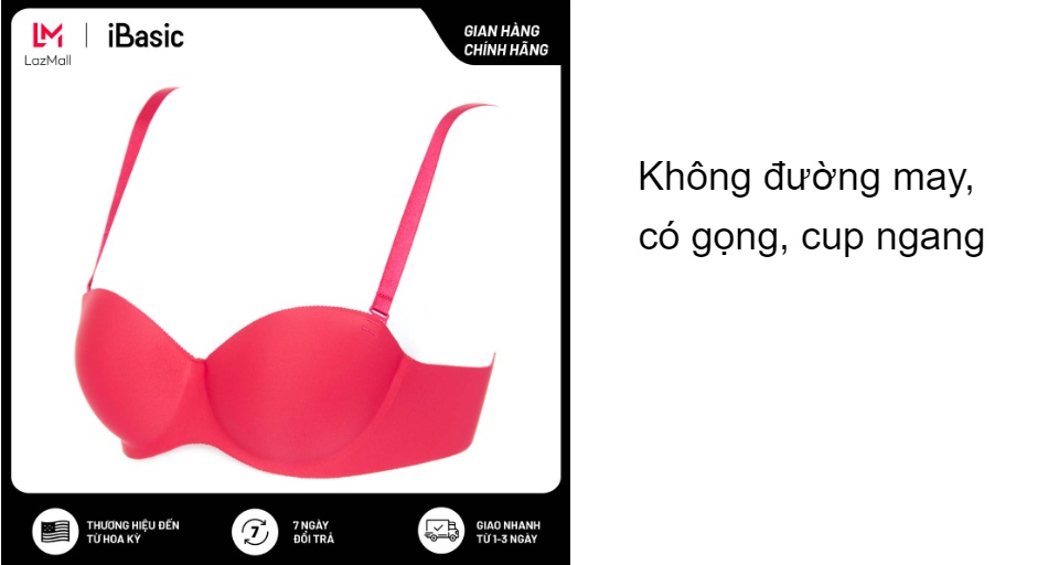 Áo ngực nữ su có gọng không đường may mút vừa cup ngang phom đúc iBasic BRAW098 | Lazada.vn Áo Ngực Nữ Su Có Gọng Không Đường May Mút Vừa Cup Ngang Phom Đúc Ibasic Braw098 | Lazada.Vn