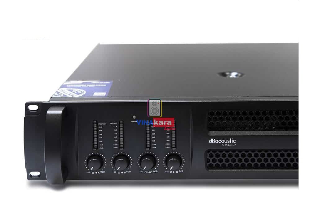 Cục đẩy 4600 dB acoustic 600w Kênh x 4 kênh, 4 kênh công suất lớn, âm thanh đánh khỏe, hàng chính hãng, tặng kèm 10 mét dây loa + 2 dây canon cao cấp, đánh cho cặp 4 tấc, 5 tấc, bán chạy