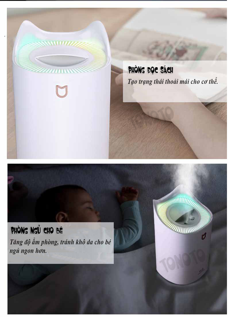 MÁY XÔNG TINH DẦU CỠ LỚN KÈM ĐÈN LED ĐA DẠNG, MÁY PHUN SƯƠNG SIZE TO 4000ML, MÁY KHUẾCH TÁN TINH DẦU DIỆN RỘNG 4000ML, MÁY PHUN TINH DẦU HAI VÒI LÀM CUỘC SỐNG GIẢN ĐƠN, MÁY XÔNG TINH DẦU CỠ LỚN 4000ML - DOYO STORE